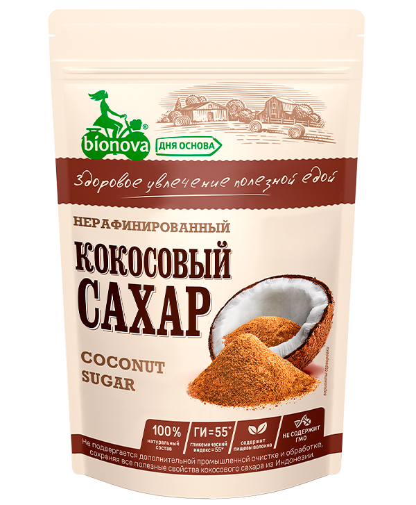 Coconut sugar Bionova® 200 г